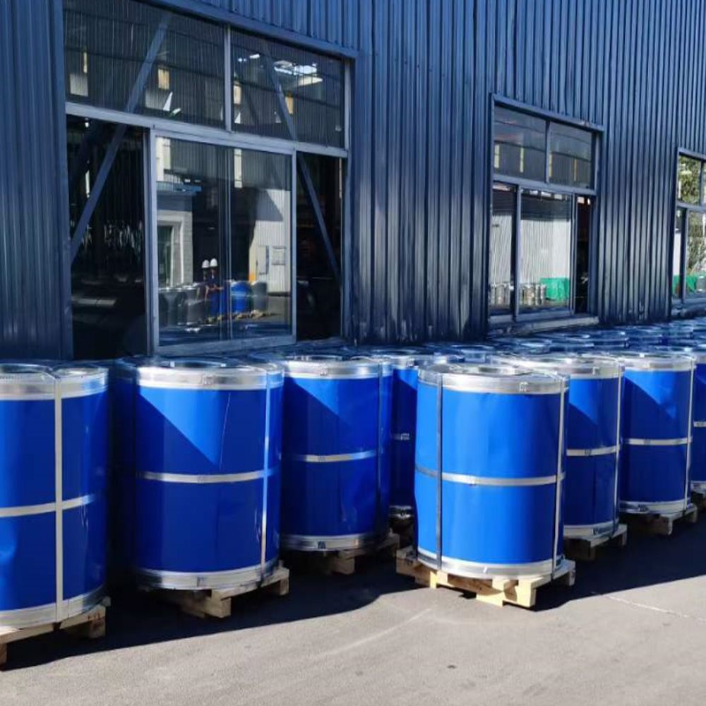 चीन फैक्टरी 0.13-2.5 मिमी 215-275 ग्राम पीपीजीएल प्रीपेंटेड गैलवेल्यूम स्टील कॉइल