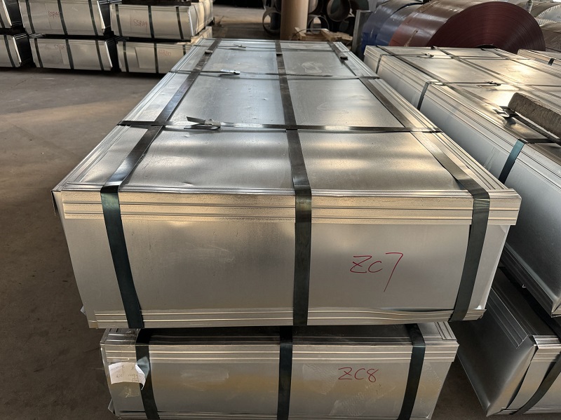 सजावट निर्माण गर्म जस्ती स्टील शीट